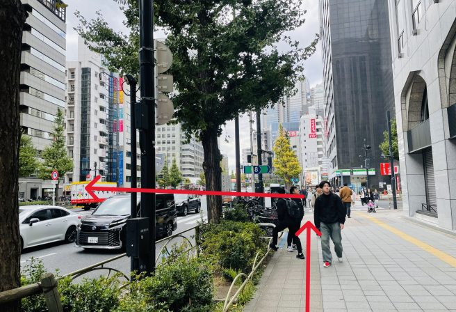 新宿校への道順案内 3